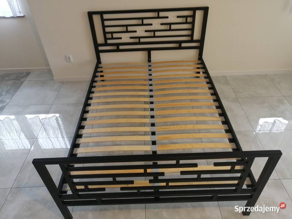 Łóżko metalowe nowoczesne loft 140x200 podkarpackie Łańcut