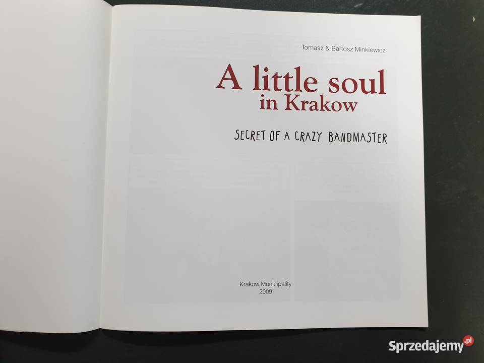A little soul in Krakow komiks w języku Europejskie Gdynia