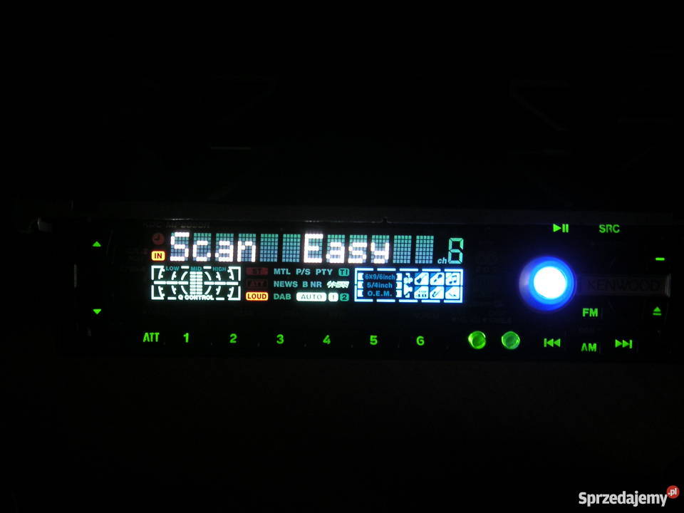 Kenwood KDCMP6090R radio samochodowe cd mp3winda podlaskie Augustów