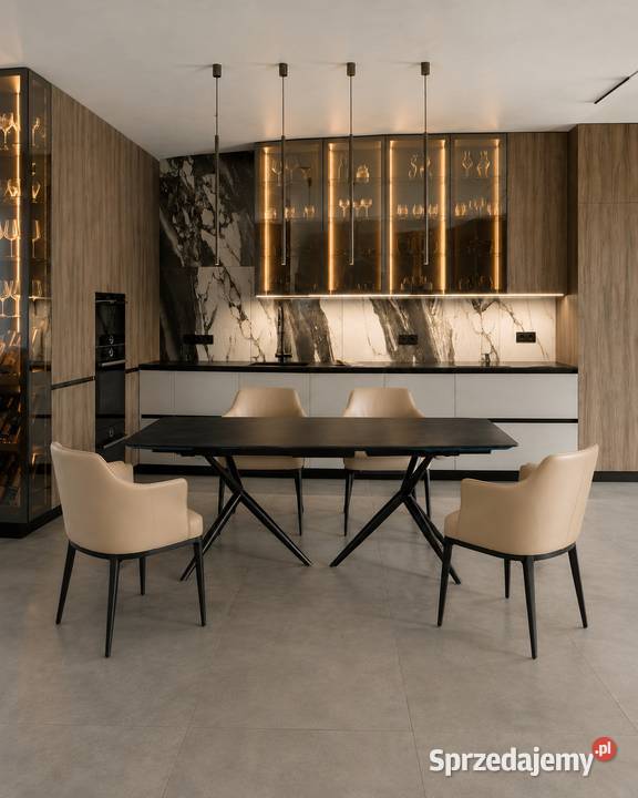 Nowoczesne Krzesło Skórzane Designerskie Modern Warszawa