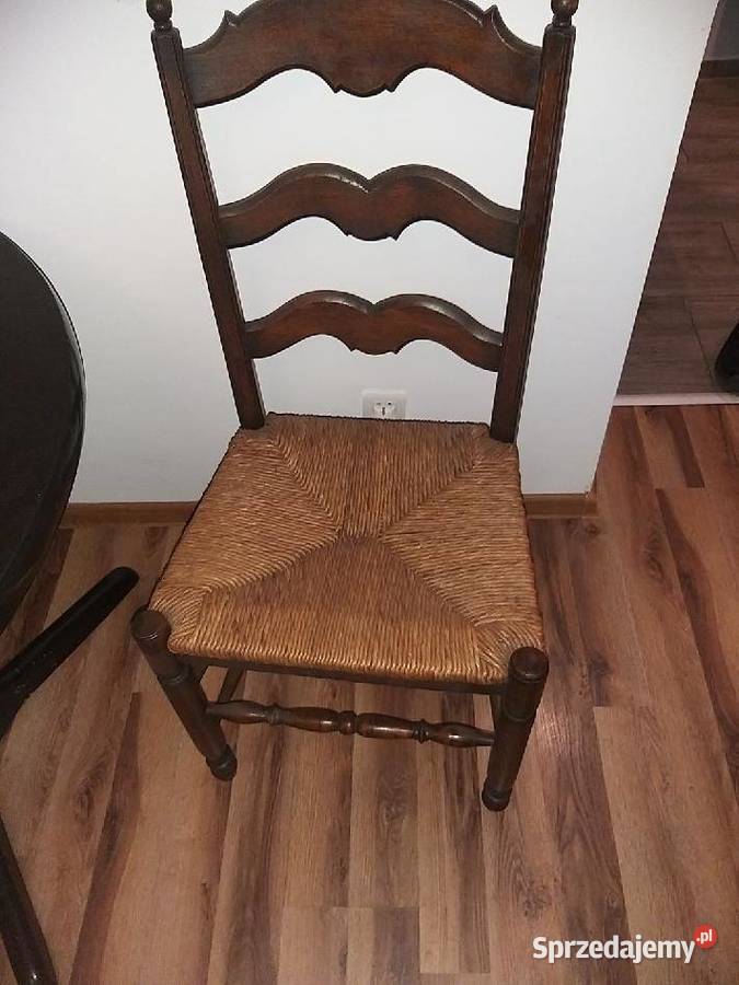 Sprzedam zabytkowy stylowy dębowy stół i krzesła Kamienica