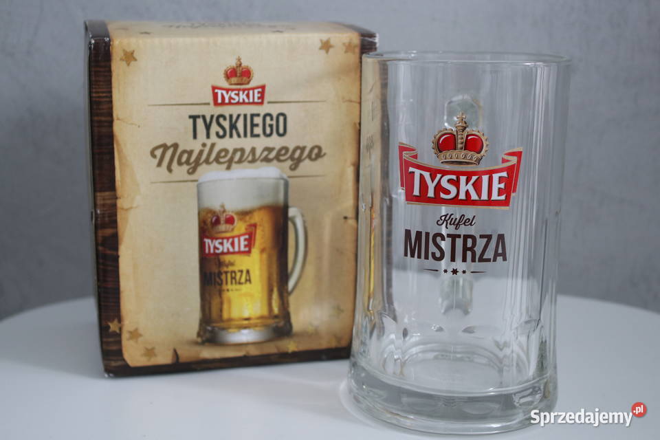 Kufel mistrza do piwa Tyskie 05l 6 Szklanki i kufle Wrocław