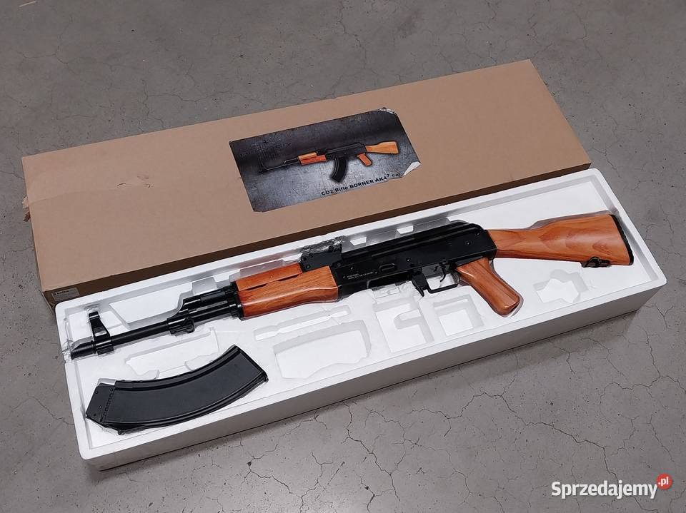Wiatrówka Borner AK47 45 mm 281009 Przecena śląskie Czeladź