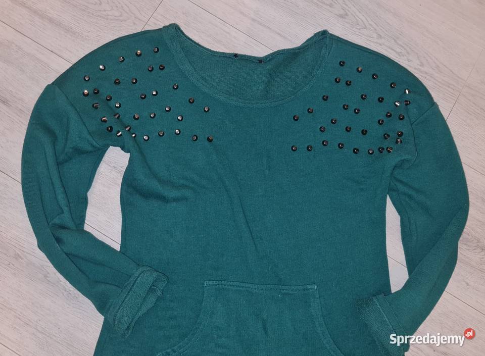 Bluza damska basic zieleń ćwieki 38M Łódź