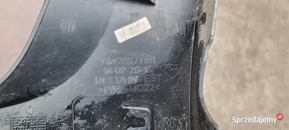 DACIA JOGGER PRAWY PRÓG LISTWA PROGOWA PRAWA osobowe Ruda Śląska