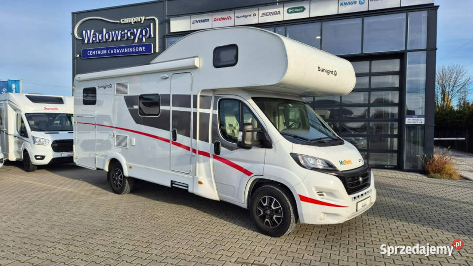 samochody kempingowe Sunlight A70 Rodzinna Kampery Janki