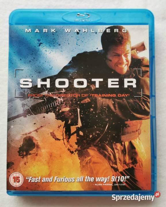 Shooter Strzelec Bluray 2007 Mark Wahlberg Wytrzyszczki