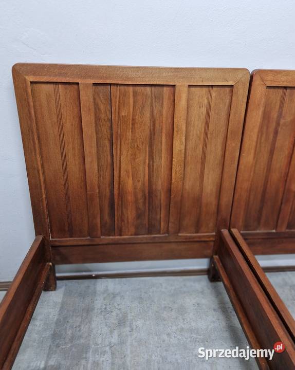 Oryginalne Dębowe Łóżka Secesyjne AntykiMarki Marki sprzedam