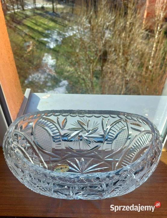 Duża kryształowa gondola Antyki, Sztuka, Kolekcje Wrocław