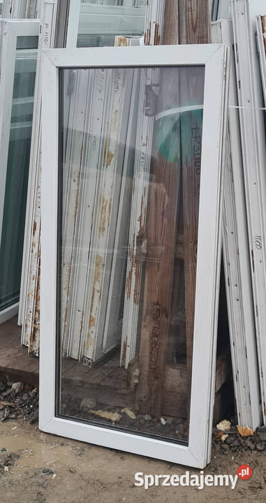 OKNA KacprzaK Witryna 64x132 FIX Używany PCV sprzedam