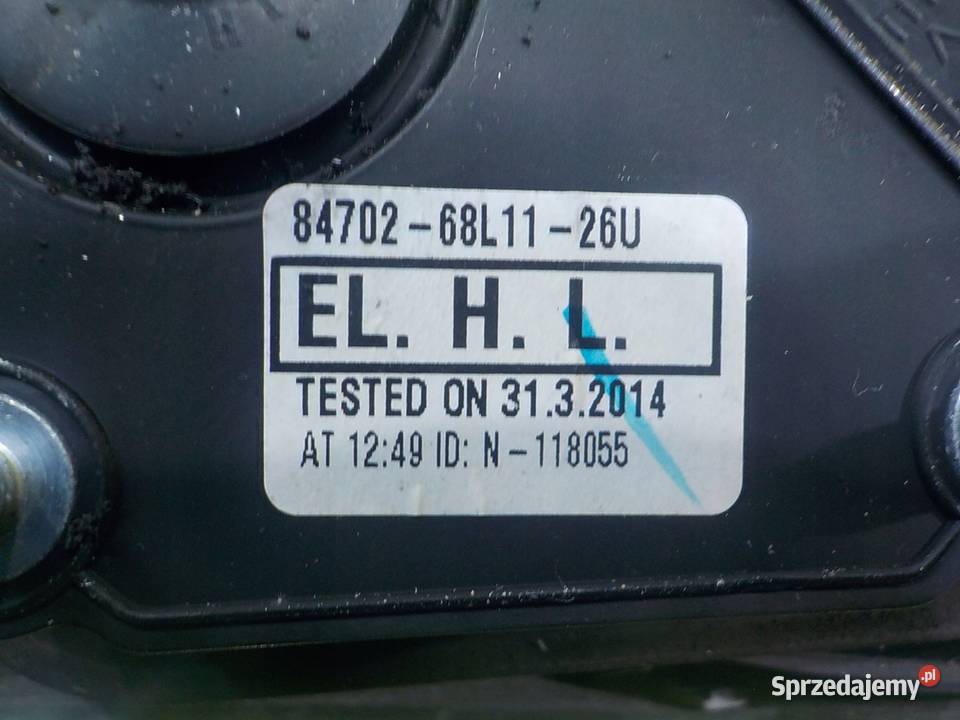 SUZUKI SWIFT 12B MK7 III LIFT 15r 3D lusterko mazowieckie Suków