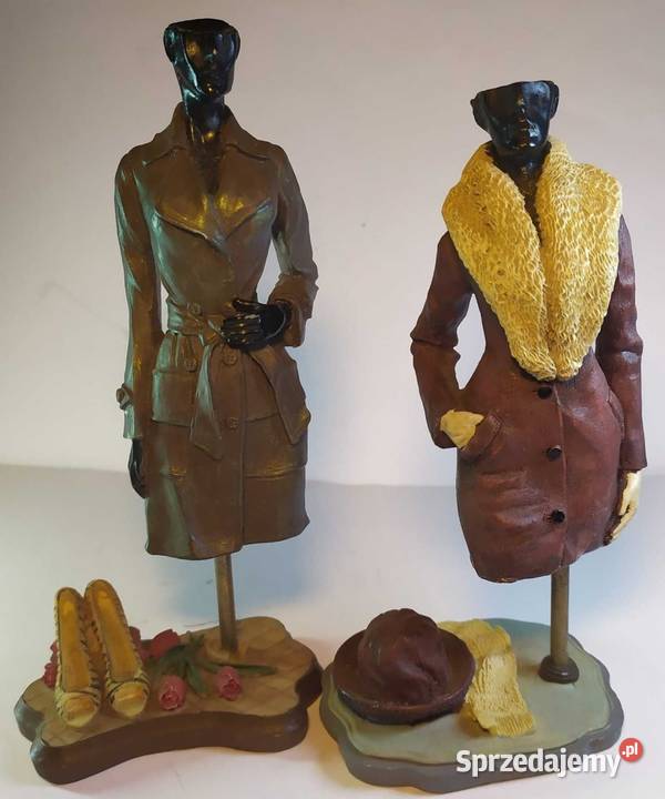 Figurki modowe 2 sztuki lubuskie Nowa Sól