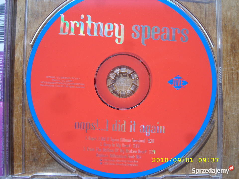 POP CD BRITNEY SPRARS5 SINGLI CD Muzyka Wołów