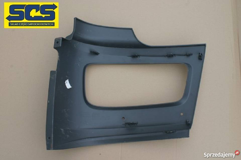 MERCEDES ATEGO III OKULAR ZDERZAK LEWY NAROŻNIK Bieleń