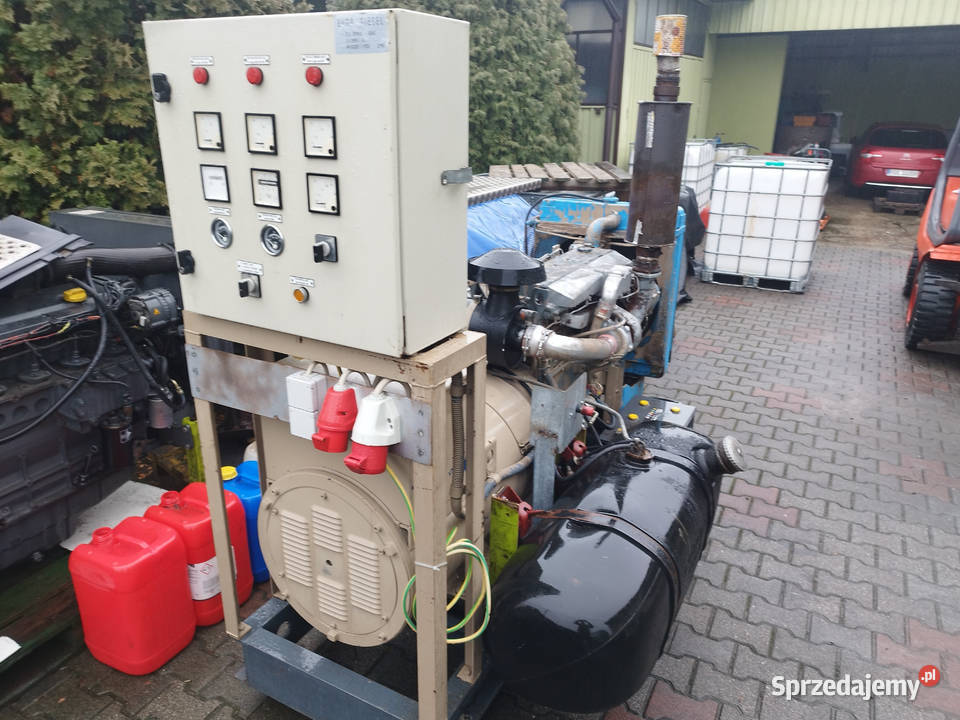 Silnik Perkins 6 cylindrowy turbo z Prądnicą 130 Strzyżew