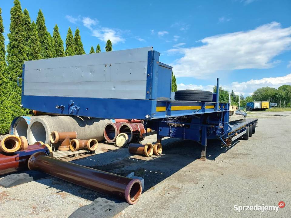 Naczepa Goldhofer niskopodłogowe Łazy sprzedam