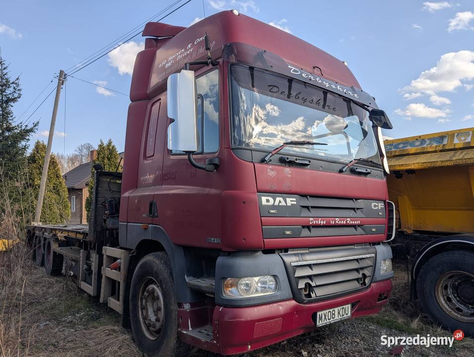 DAF CF 85410 Autolaweta DAF CF85410 HDS ATLAS diesel Autolawety Ropczyce