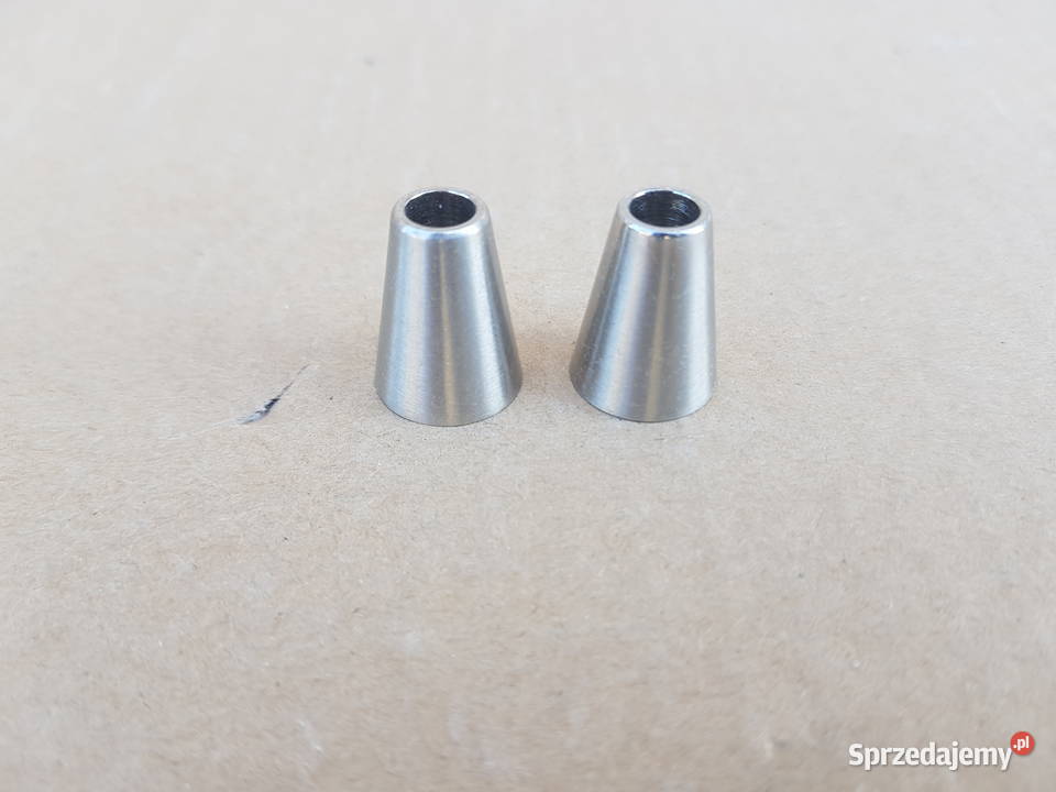 Nakrętka do lamp M10x1 STOŻEK kolor stal 2 Warszawa