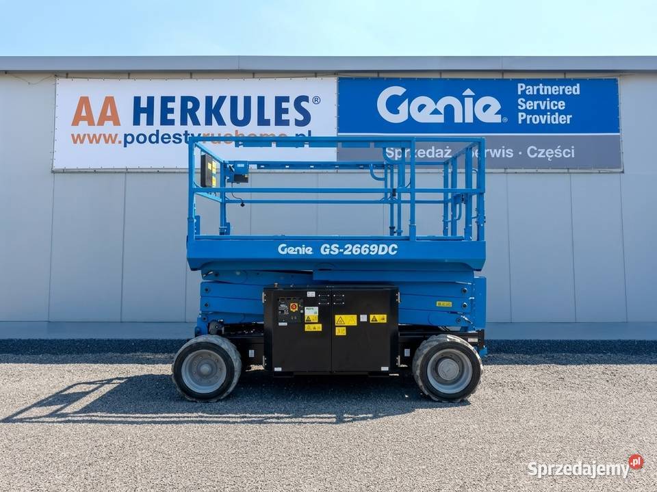 Podnośnik Nożycowy Elektryczny Genie GS2669 DC Katowice sprzedam