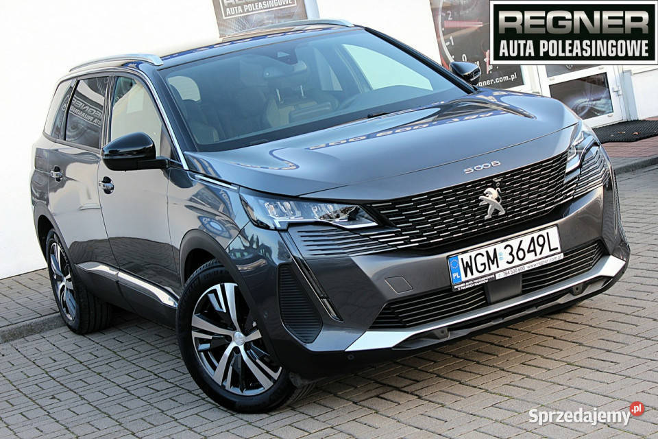 Peugeot 5008 SalonPL FV23 Pakiety 7os Kamery LED aluminiowe felgi Sokołów