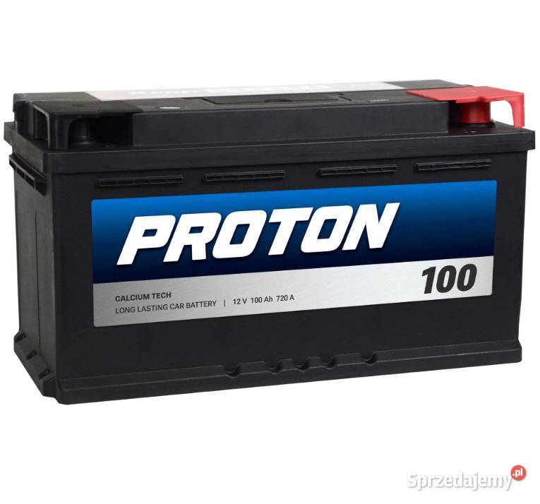 Akumulator PROTON 100Ah 720A EN PRAWY PLUS Starogard Gdański