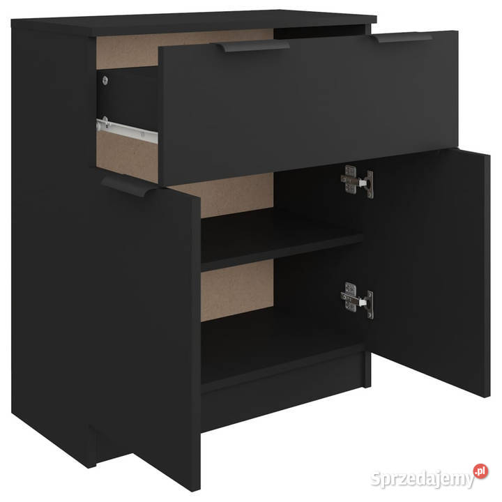 Szafka czarna 60x30x70 materiał drewnopochodny Pozostałe sprzedam