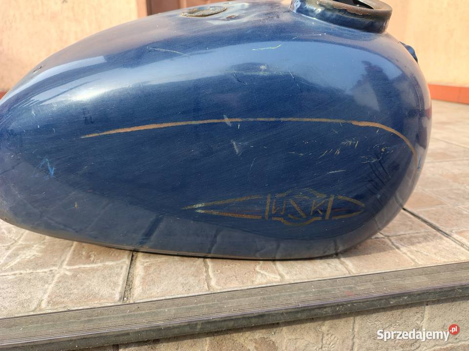 Zbiornik paliwa WFM WSK m06 niebieski oryginał Łęczyca