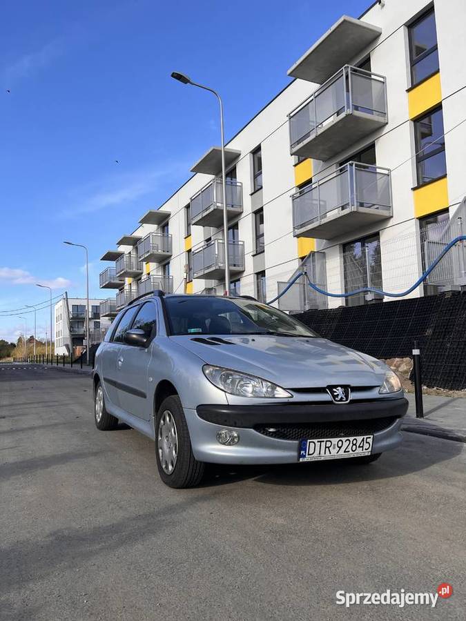 Peugeot 206 kombi zadbany egzemplarz czujniki dolnośląskie Wrocław