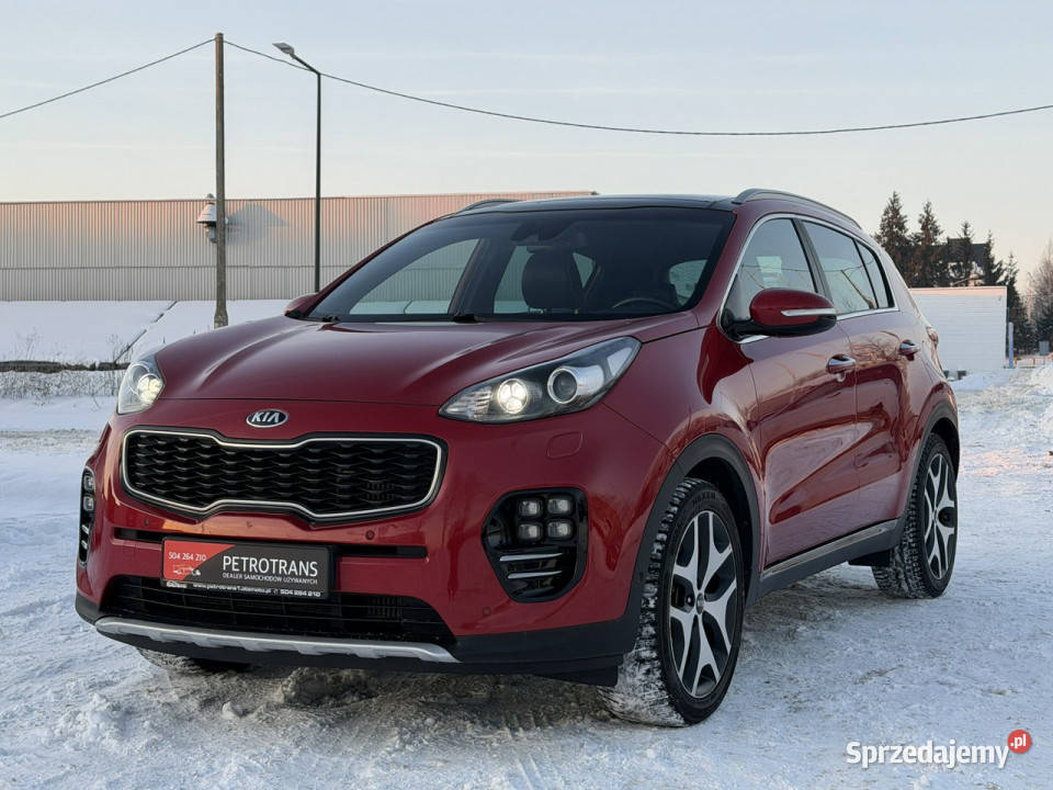 Kia Sportage 17 CRDI 141 GTLINE LED Automat nieuszkodzony Mrągowo