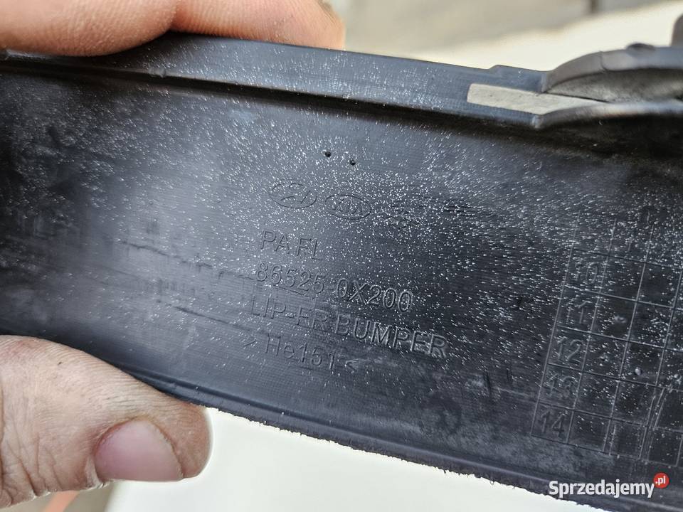 HYUNDAI I10 I 0813 SPOILER HOKEJ ZDERZAKA PRZÓD Międzychód