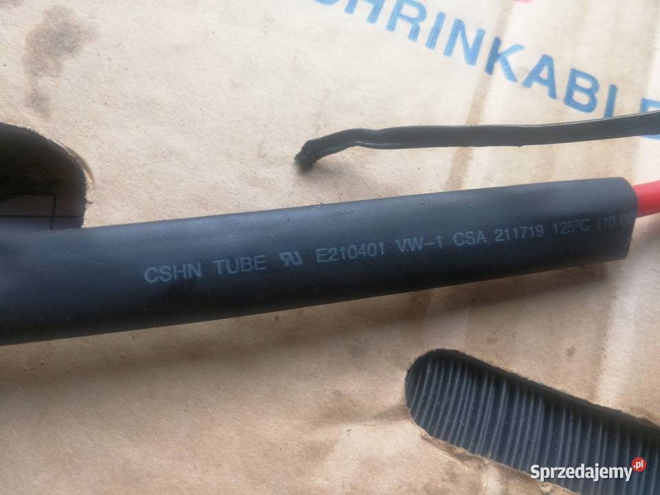 Kurczaca elektro izolacja 10mm HEAT SHRINKABLE sprzedam