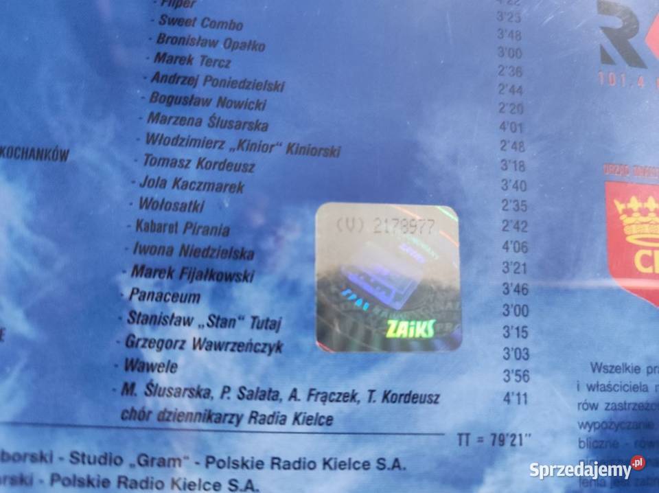 polskie radio kielce 50 lat płyta cd rocznika świętokrzyskie sprzedam