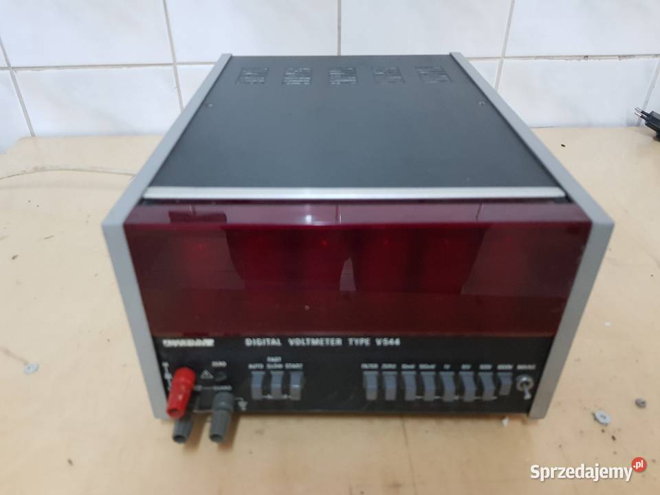 Multimetr meratronik V544 lampy Nixie Z5660 mazowieckie Warszawa