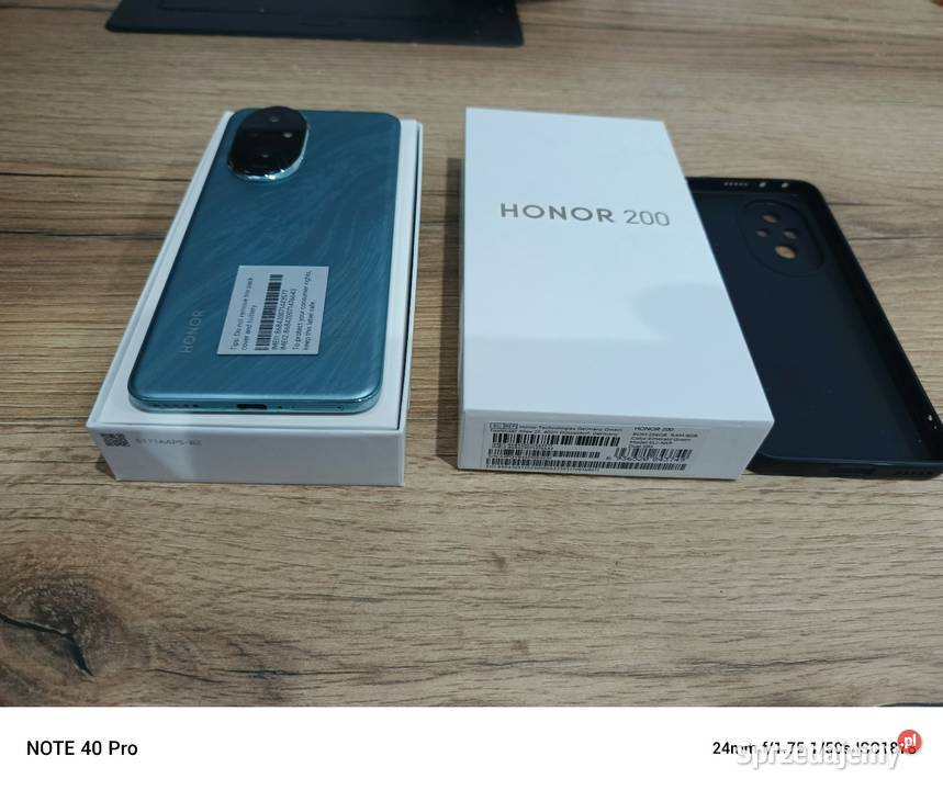 Honor 200 plus słuchawki earbuds x6 nowe etui Grodzisk Wielkopolski sprzedam