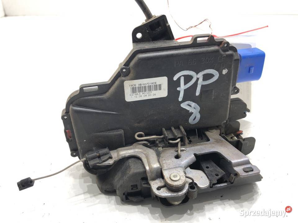 ZAMEK DRZWI PRAWY PRZÓD SKODA FABIA II Hatchback