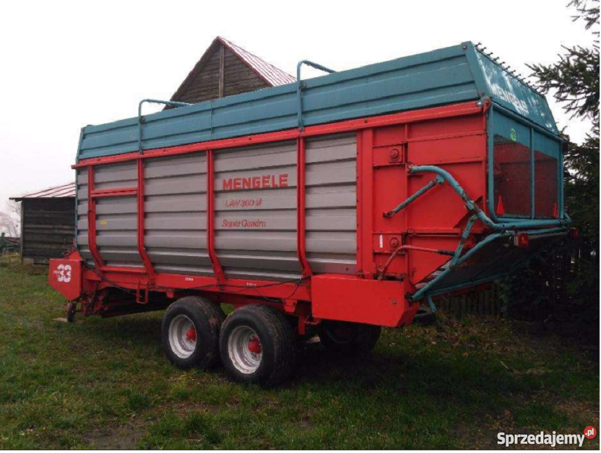 Przyczepa samozbierająca Mengele LAW 360 Brodnica sprzedam