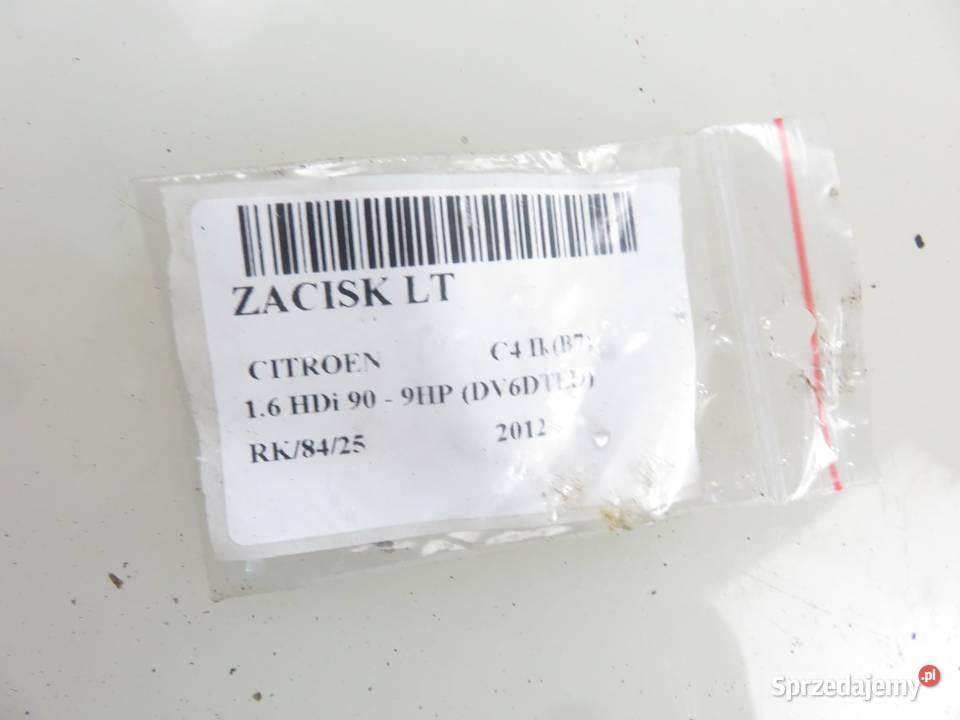 ZACISK LEWY TYŁ CITROEN C4 II 16 HDi 9678720780