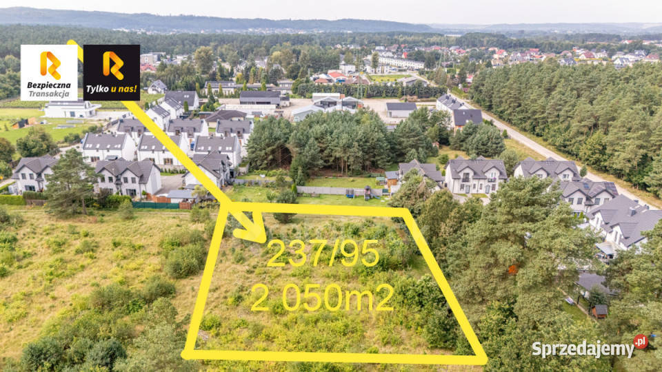 sprzedaży działki Orle 2050m2 telefon