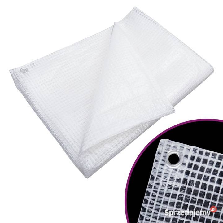 vidaXL Plandeka Leno 140 gm 3x3 m białaSKU151610 Warszawa
