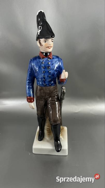 Porcelanowa figurka żołnierza lubuskie Zielona Góra
