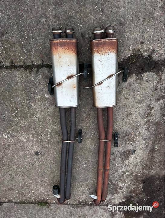 BMW X5 E53 30i M54 Tłumik środkowy kompletny pomorskie