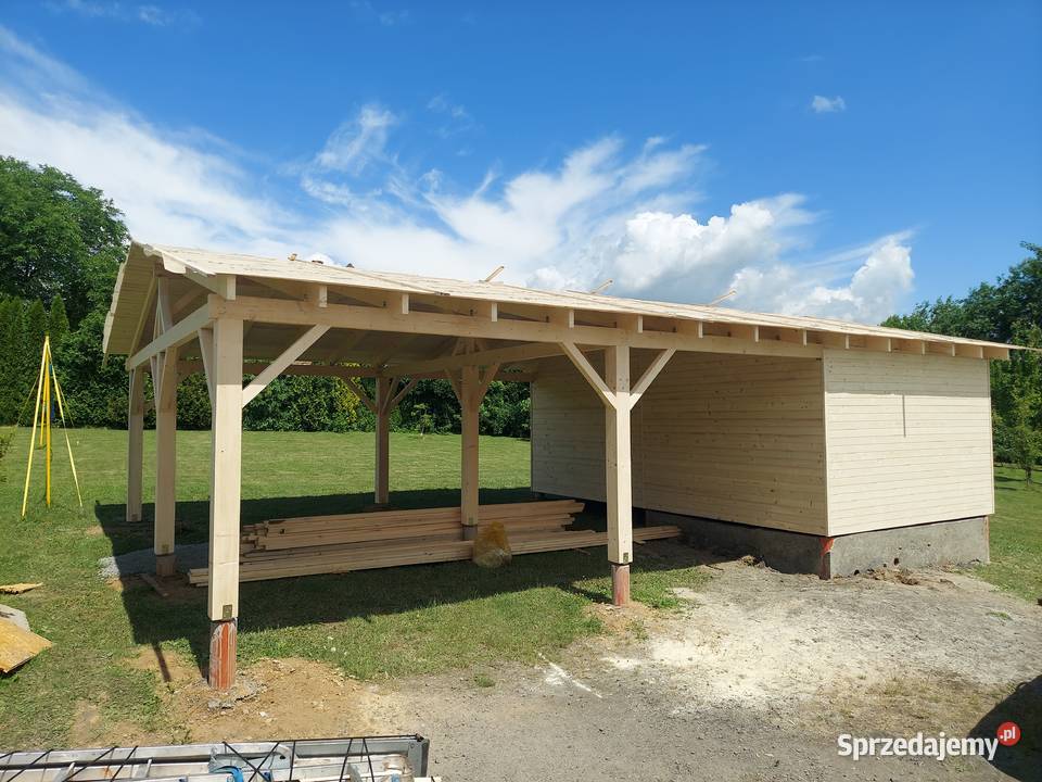 WiataGaraż 5x9 m Producent Dostępne inne wymiary
