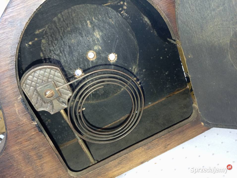 Stary Zegar kominkowy mechaniczny Muthe zdolnych Pozostałe sprzedam