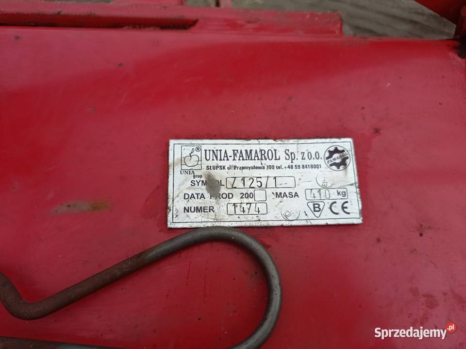 Kosiarka bębnowa Unia Mewa 185M wielkopolskie Konin sprzedam