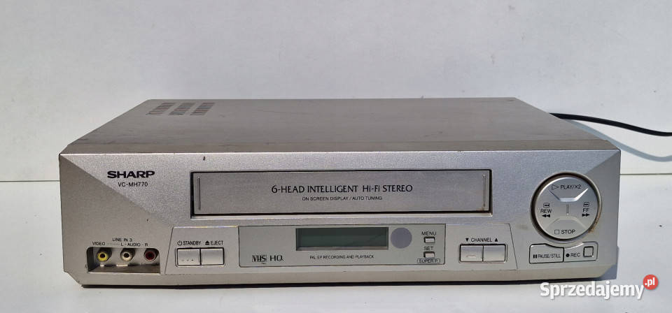 Video magnetowid SHARP VC MH 770 VCMH770 Międzychód
