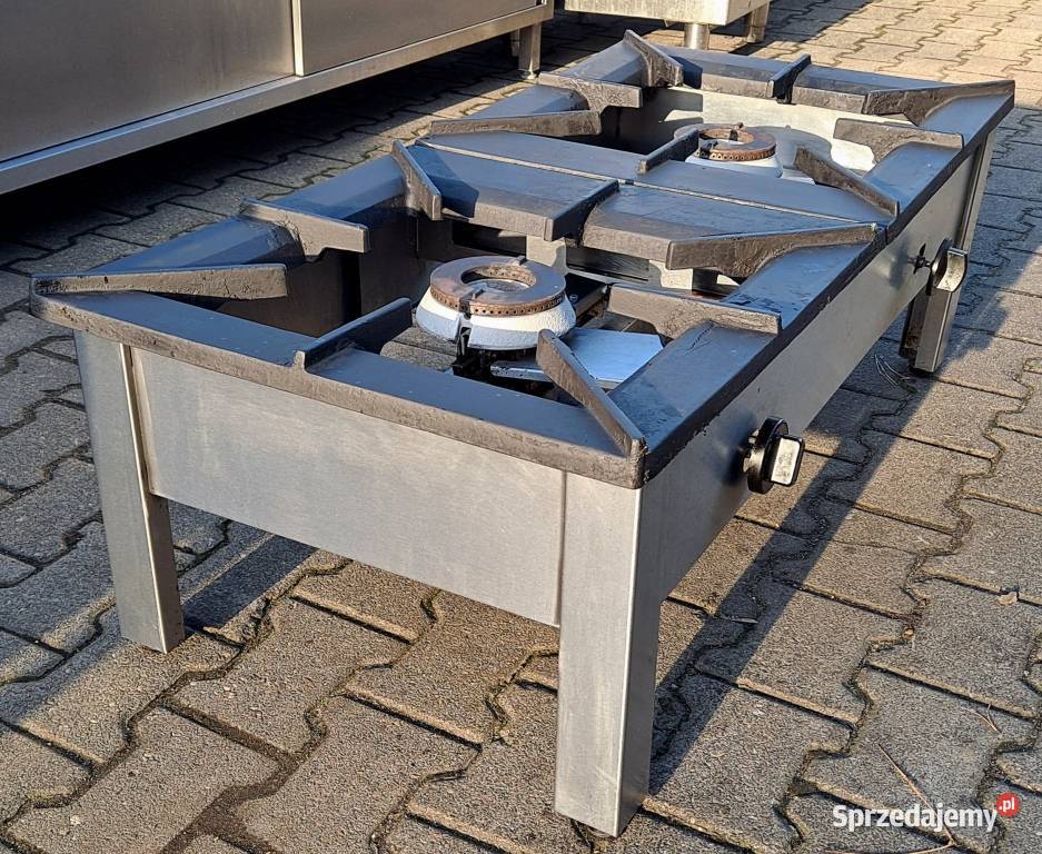 TABORET GAZOWY PODWÓJNY ŻELIWO 18KW STALGAST