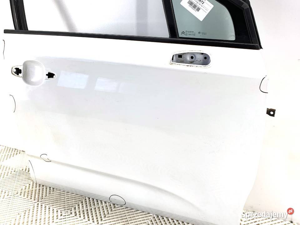 DRZWI PRAWY PRZÓD CITROEN C4 II Hatchback LAKIER