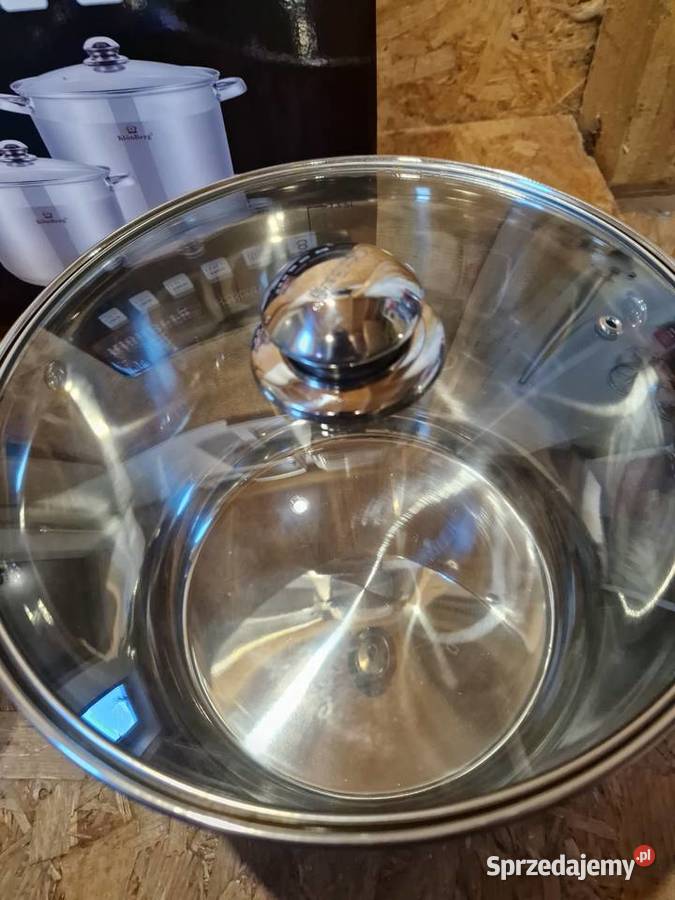 Zestaw garnków KlnBerg stal nierdzewna kb2531 Głogowa sprzedam