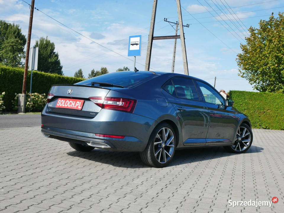 koda Superb 20TDI 190 Eu6 4x4 Liftback Sportline śląskie Goczałkowice-Zdrój