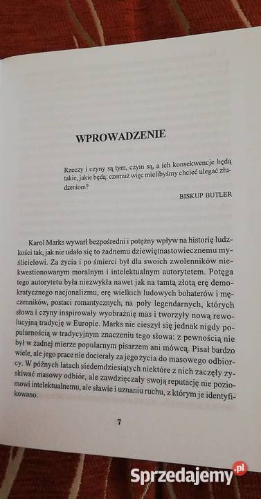 Karol Marks jego życie i środowisko Isaiah Proza i poezja wielkopolskie Poznań sprzedam
